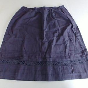 Eddie Bauer eyelet hem skirt